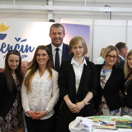 Výstava region tour expo v trenčíne otvorila svoje brány návštevníkom. nové brožúry a cyklomapu trenčianskeho kraja pokrstila kocr trenčín región. - IMG_1354