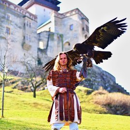 Zažite krásne leto plné zážitkov na hradoch v trenčianskom kraji - trencianske_muzeum_TN_hrad_sokoliari_Aquila