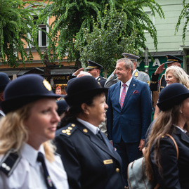 Zväčšiť fotografiu - Blížnemu vždy na pomoc sú už celé storočie - TSK_100 rokov DPO-10