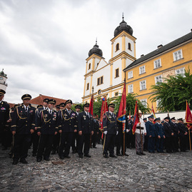 Zväčšiť fotografiu - Blížnemu vždy na pomoc sú už celé storočie - TSK_100 rokov DPO-33