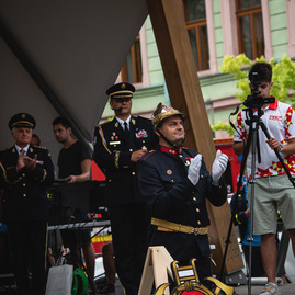 Zväčšiť fotografiu - Blížnemu vždy na pomoc sú už celé storočie - TSK_100 rokov DPO-59