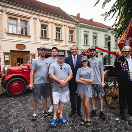 Zväčšiť fotografiu - Blížnemu vždy na pomoc sú už celé storočie - TSK_100 rokov DPO-69