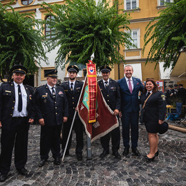 Zväčšiť fotografiu - Blížnemu vždy na pomoc sú už celé storočie - TSK_100 rokov DPO-73