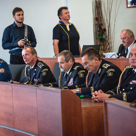 Zväčšiť fotografiu - Blížnemu vždy na pomoc sú už celé storočie - TSK_100 rokov DPO-84