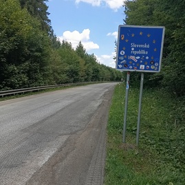 Zväčšiť fotografiu - Cesta medzinárodného významu prechádza rozsiahlou opravou