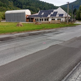 Zväčšiť fotografiu - Cesta medzinárodného významu prechádza rozsiahlou opravou