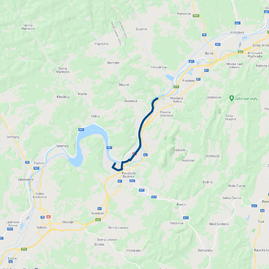 Zväčšiť fotografiu - Ďalšie kilometre cyklotrás plánuje kraj vybudovať za pomoci eurofondov - cyklotrasa PB-ZSK