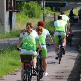 Zväčšiť fotografiu - Do práce na bicykli bude jazdiť rekordný počet župných zamestnancov - IMG_9318