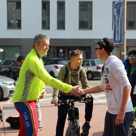 Do práce na bicykli bude za úrad tsk počas mája jazdiť 24 zamestnancov a 6 tímov, do kampane sa zapojili aj študenti stredných škôl - IMG_0992