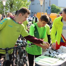 Do práce na bicykli bude za úrad tsk počas mája jazdiť 24 zamestnancov a 6 tímov, do kampane sa zapojili aj študenti stredných škôl - IMG_1037