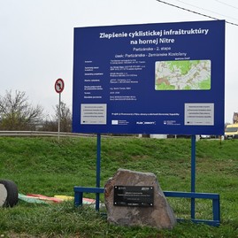 Zväčšiť fotografiu - Hornonitrianska cyklomagistrála bude čoskoro dlhšia o viac ako 10 kilometrov