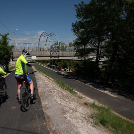Zväčšiť fotografiu - Jedinečná cyklotrasa bude čoskoro oficiálne sprístupnená cyklistom a širokej verejnosti - 20200507_TSK_TN_094w