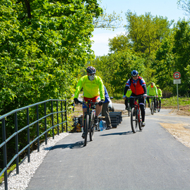 Zväčšiť fotografiu - Jedinečná cyklotrasa bude čoskoro oficiálne sprístupnená cyklistom a širokej verejnosti - DSC_2421