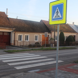 Kraj investuje do bezpečnosti chodcov, finišuje v úpravách 18 priechodov - Castkovce (4)