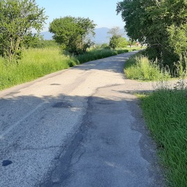 Zväčšiť fotografiu - Kraj tento rok opravil takmer 73 km ciest za viac ako 15 mil. eur - Lehota pod Vtáčnikom_P (1)