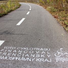 Na najdlhší úsek vážskej cyklomagistrály získala župa financie z eurofondov - 41 T - Cyklotrasy