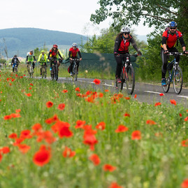 Zväčšiť fotografiu - Novú cyklotrasu si už počas prvého dňa vyskúšalo takmer 1 900 cyklistov - 20200601_TSK_cyklotrasa_104w