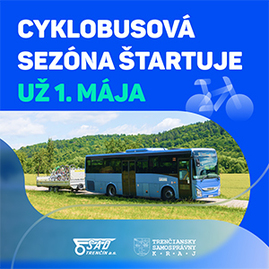 Zväčšiť fotografiu - Od mája budú po kraji opäť jazdiť cyklobusy - SAD_TN_CYKLOBUS_300x300_29_4_5_5