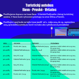 Zväčšiť fotografiu - Od mája budú po kraji opäť jazdiť cyklobusy - Turistický bus_Vršatec-01