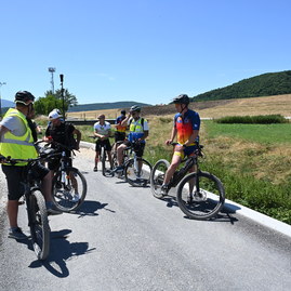Zväčšiť fotografiu - Otvorte s nami nový úsek vážskej cyklomagistrály spoločnou jazdou na bicykloch