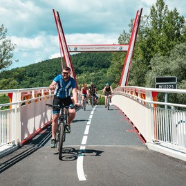 Zväčšiť fotografiu - Počas letných mesiacov prešlo po župných cyklotrasách viac ako 408-tisíc cyklistov