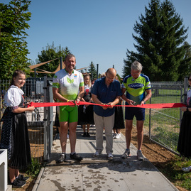 Zväčšiť fotografiu - Popri cyklotrase vznikajú nové pracovné miesta - TSK bikepoint-24