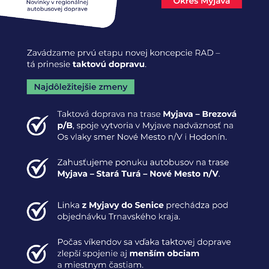 Zväčšiť fotografiu - Pripravte sa na aktualizáciu cestovných poriadkov, pribudne viacero nových spojov