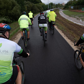 Zväčšiť fotografiu - Prvú časť hornonitrianskej cyklomagistrály otvorili spoločnou jazdou - 20230923_PE_027w