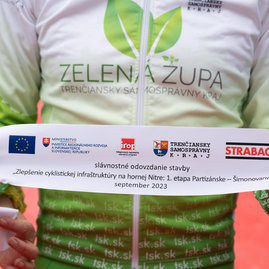 Zväčšiť fotografiu - Prvú časť hornonitrianskej cyklomagistrály otvorili spoločnou jazdou - 20230923_PE_085w