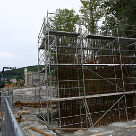 Zväčšiť fotografiu - Reálne kontúry naberá už aj úsek cyklotrasy medzi ladcami a púchovom - 20230803_TSK_174w