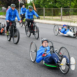 Zväčšiť fotografiu - Svetový deň cyklistiky v cyklistickej župe - Parasport (2)