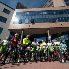 Zväčšiť fotografiu - Tímy trenčianskej župy do práce na bicykli najazdili takmer 11 tisíc kilometrov - 20210601_TN_dopracenabicykli_017w
