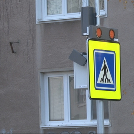 Trenčianska župa počas troch rokov zvýšila bezpečnosť na stovke priechodov pre chodcov po celom kraji - Priechod pre chodcov Nové Mesto nad Váhom II