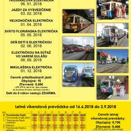 Trež previezla počas leta viac ako šesťtisíc cestujúcich. po prvýkrát električka jazdila aj vo sviatočné dni - plagat_2018_final-01