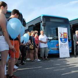 Tridsiatka nových autobusov v trenčianskom kraji s klímou, wifi, vyšším komfortom a bezpečnosťou pre cestujúcich - 14