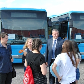 Tridsiatka nových autobusov v trenčianskom kraji s klímou, wifi, vyšším komfortom a bezpečnosťou pre cestujúcich - 17