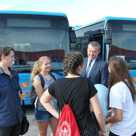 Tridsiatka nových autobusov v trenčianskom kraji s klímou, wifi, vyšším komfortom a bezpečnosťou pre cestujúcich - 20