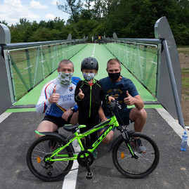 Zväčšiť fotografiu - Unikátna medzinárodná cyklotrasa z dielne trenčianskej župy je otvorená pre verejnosť, takto vyzerá! - 20200601_TSK_cyklotrasa_177w