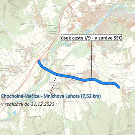 Zväčšiť fotografiu - Vodiči pozor! v trenčianskom kraji začali rozsiahle rekonštrukcie ciest ii. triedy - mapa_02