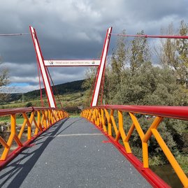 Zväčšiť fotografiu - Výstavba ďalšieho úseku cyklotrasy na považí výrazne pokročila - 20231016_113739