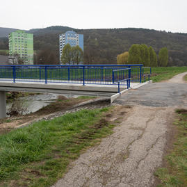 Zväčšiť fotografiu - Začali práce na prvej etape hornonitrianskej cyklomagistrály - 20230413_TSK_cesty_156w