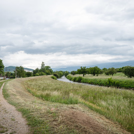 Zväčšiť fotografiu - Začína výstavba ďalšieho úseku hornonitrianskej cyklomagistrály