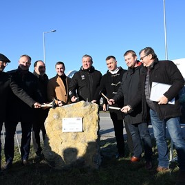 Zväčšiť fotografiu - Začína výstavba predposledného úseku vážskej cyklomagistrály