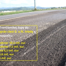 Zväčšiť fotografiu - Župa z vlastného rozpočtu opraví cesty za takmer 10,4 mil. eur - IMG_2386