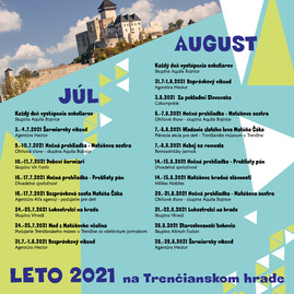 Zväčšiť fotografiu - Akčné letné víkendy na trenčianskom hrade - Plan_podujati_2021_final