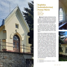Zväčšiť fotografiu - Architektúra považskej bystrice v knižnej podobe - kaplnka