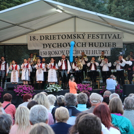 Dychová hudba drietomanka oslavuje 150. narodeniny - DRIETOMA1