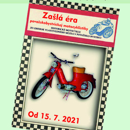 Zväčšiť fotografiu - Historickú éru považskobystrickej motocyklistiky priblíži župné múzeum - plagát Bohunice JPG (2)