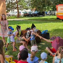 Zväčšiť fotografiu - Hornonitrianska knižnica zabávala na zapotôčkoch - 451482547_896390529198307_6375569209028238370_n