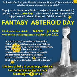 Zväčšiť fotografiu - Hvezdári vyhlásili súťaž pre literárne talenty - sutaz_fantasy_asteroid_day_poster_copy_small